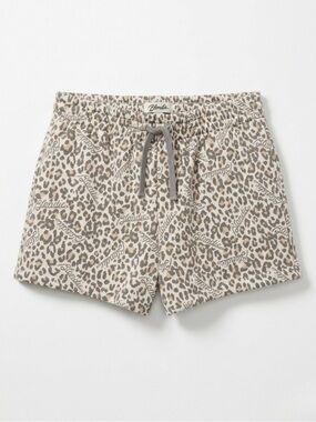 BLONDIE Leopard Print Lounge Shorts 80s Vibe - With Pockets - Size Large